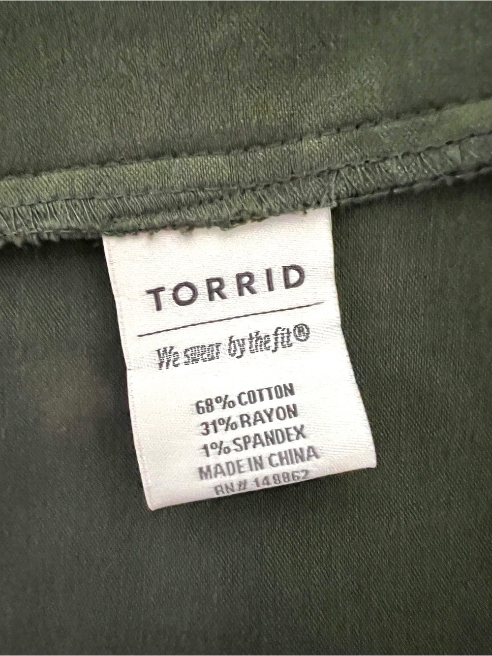 TORRID OPEN FRONT TRENCH JACKET - Picture 6 of 7